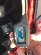 Llavero para mando a distancia B9 LCD, arranque de motor para vehículo ruso, alarma de seguridad de coche, sistema Twage Starline B9, llavero Fob KGB FX-7 FX7