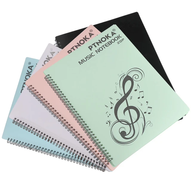 Porta Spartiti Musicali A4 - Raccoglitore Con 10 Pagine, Impermeabile, Per Musicisti - Foto 5