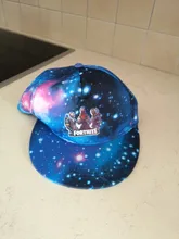 Sombrero de cielo estrellado Fortnite, gorra luminosa, juguete para regalo de fiesta, sombreros brillantes de noche, accesorios de cumpleaños, decoración ajustable de 56-64CM