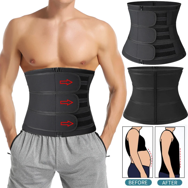 

Plus Size Corset Waist Trainer Women & Men Shaperwear Body Shaper Sweat Shirt Belt Premium Waist Trimmer Slimming Underwear