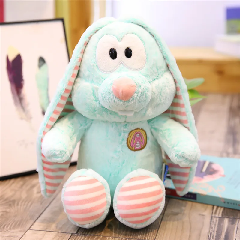 green rabbit 40 см-80 см мультипликационный кролик в стиле кавай плюшевая игрушка кролик с юбкой кукла мягкая чучело кукла Дети Девочки День рождения Рождество подарок - Цвет: green rabbit