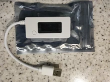 Amperímetro de cola blanca de KCX-017 con pantalla LCD, medidor de Monitor de capacidad de corriente de voltaje Mini USB, Detector de 3V-7V, medidor de corriente móvil