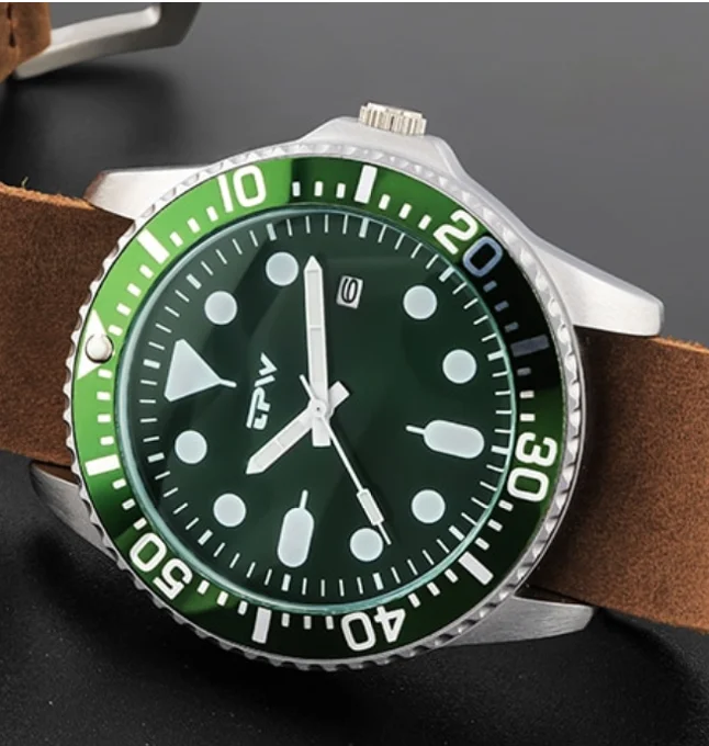 Спортивные часы rolexstyle-ремешок из натуральной кожи с кожаным браслетом(AE05