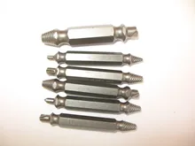 Extractor de tornillos dañados, 6 uds. De Material, juego de guías de broca, fácil de quitar