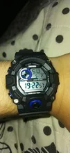 Azul del Reloj SKMEI al aire libre deporte Reloj hombres Reloj de alarma 5Bar militar impermeable relojes LED pantalla Shock Reloj Digital Reloj de Hombre 2019