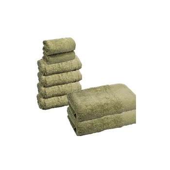 

Set of 8 PCs household Towel 100% cotton, Softer and absorbent, you dry and dried faster. Stone