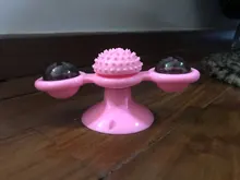 Cat-Toy Massage Cat-Accessories Windmill Cat Catnip Rotatable Training Educational Luminous-Bal