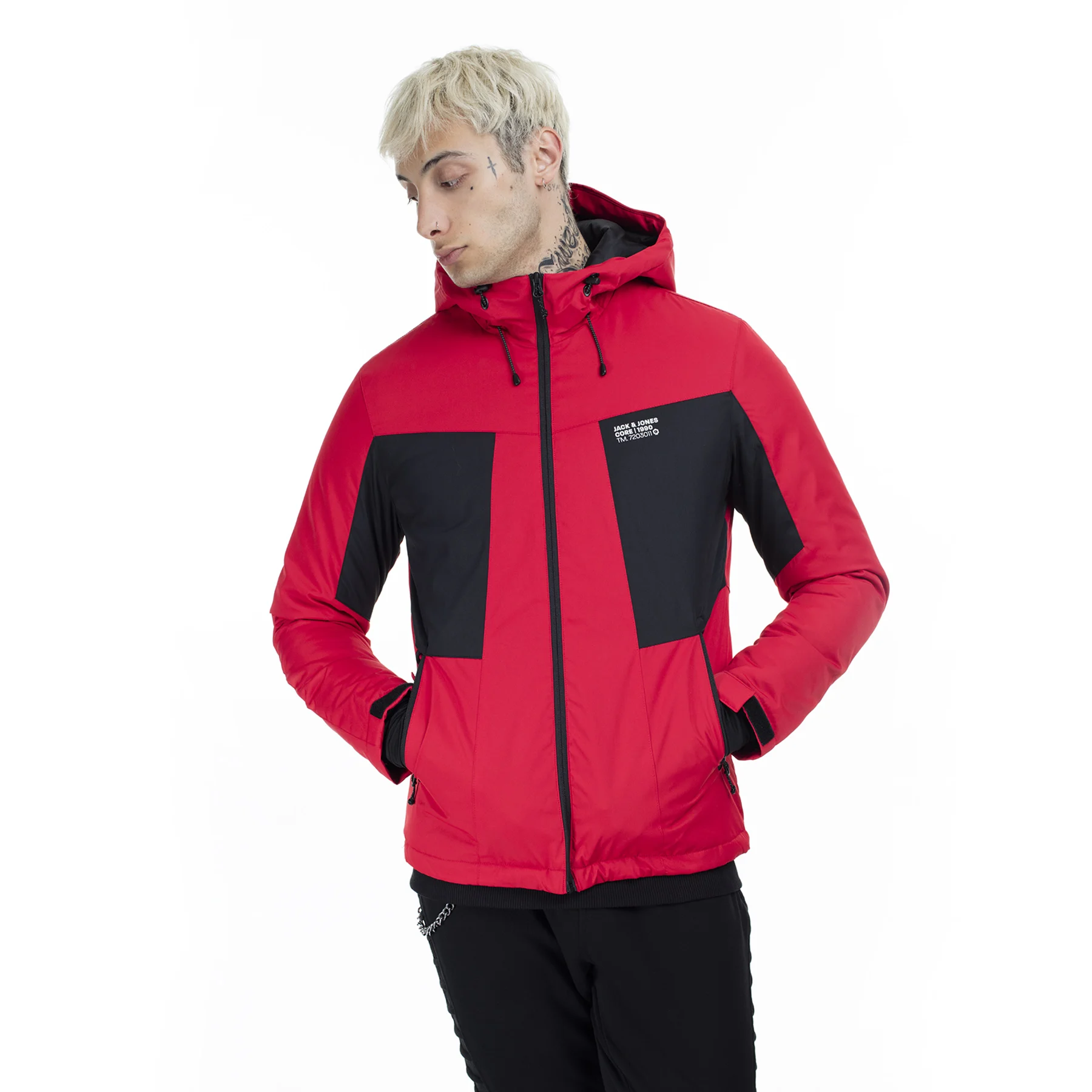 Jack& Jones пальто из водонепроницаемого материала 12140297 - Цвет: Красный