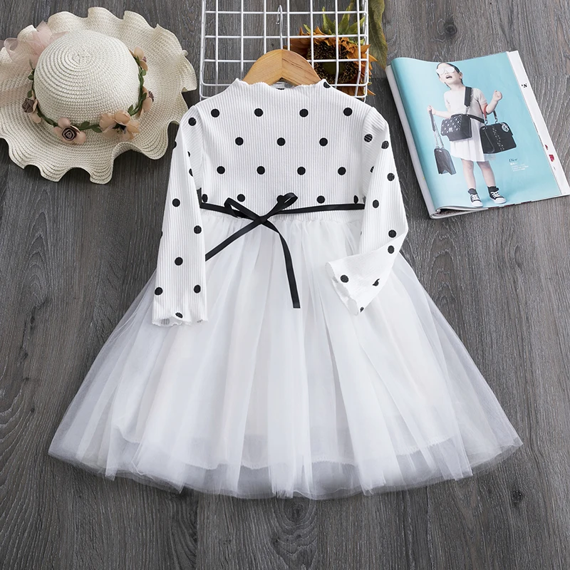 Платье для маленьких девочек vestido infantil, Одежда для новорожденных зимнее платье для девочек на день рождения платье принцессы для крещения одежда для детей от 0 до 2 лет - Цвет: white2