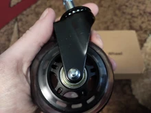 Furniture Hardware Wheels Replacement Rubber Caster Swivel Safe-Rollers Office-Chair