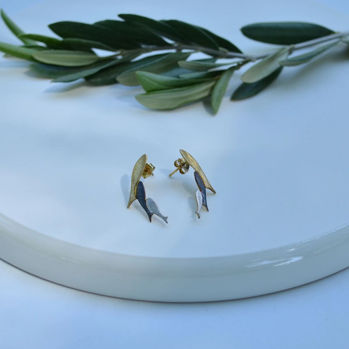 

Handmade silver earrings free shipping from Turkey