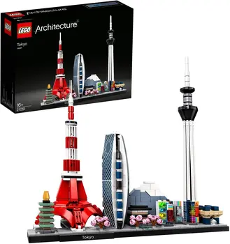 

LEGO Architecture Skylines: Tokyo 21051 Building Kit, Collectible Architecture Building Set for Adults, New 2020 (547 Pieces)