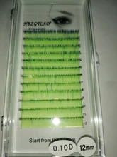 False-Lashes HBZGTLAD Curl 8-15mm Blue Yellow C/D Brand-New