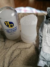 Palo de alumbre desodorante de 60g para hombre, desodorante con diamantes de imitación naturales, palo de alumbre, eliminador de olor corporal, antitranspirante, olor cómodo