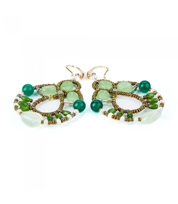 ZIIO Galaxy IE CRISO HYDRO STONES и серебряные серьги EAR Galaxy IE CRISO HY