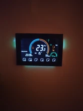 HESSWAY WIFI TUYA Hvac System Heater Thermostat Switch for Heat Mat/ Underfloor Heating/Thermostatic