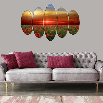 

Flower Scenic 5 Piece Mdf Table