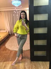 Ankle-Length-Pants Harem-Pants Loose Trousers Wool-Suit High-Waist Winter Womens Autumn