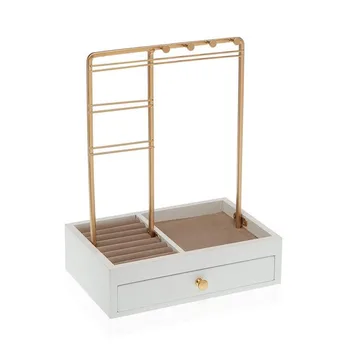 

Hanging Organiser with Rack for Jewellery and Accessories Metal