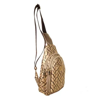 

Women's 5162 Gold Women Messenger Handbag 19 V69 ITALIA 5162 Model High Quality PU Made in Turkey