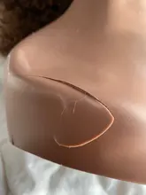 Cabeza de Maniquí de mujer, modelo de cabeza de peluca, soporte de exhibición de sombrero de joyería, soporte para pelucas de Color café, cabeza de entrenamiento