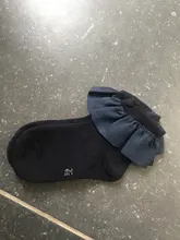 Infantil niños calcetin de algodón de chica bebé volantes de encaje calcetines de vintage de los niños de color. Calcetines encuentro calentadores de la pierna para la princesa