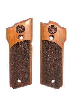 

Smith Wesson Model 39 1.-2. Generation Laser Cut Wooden Grip Mod2