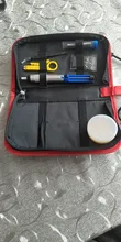 Soldering-Iron-Set-Kit Flux-Tips-Stand Electric Digital 220V 80W 110V with Tin-Wire-Tool-Bag