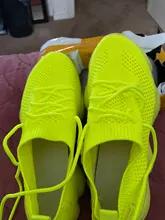 Otoño zapatillas de deporte de las mujeres de malla zapatos planos zapatos de mujer de encaje transpirable Casual Mujer Zapatos confort Color caramelo sólido damas de talla grande