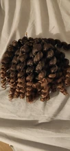Curly Crochet Hair-Extensions Blonde-Hair Braids Twist Bounce Jamaican Synthetic Ombre