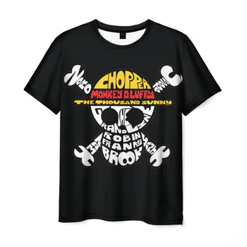 

Men's T-shirt 3D one piece words flag
