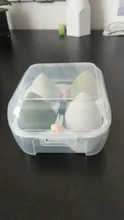 esponja maquillaje, XISHOW-esponja para maquillaje, licuadora de belleza, base de maquillaje en polvo, colorete, accesorios de maquillaje, herramienta, huevo de belleza, 1/4 Uds.
