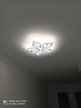 Modern LED Chandelier Light Bedroom Living-Room Ceiling Remote-Control-Function 