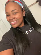 Peluca con diadema para mujer, pelo liso y negro de 16-24 pulgadas, peluca con diadema sintética Natural para mujer, peluca con diadema para uso diario