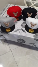 Oro Mickey oído sombreros para bebés varones de accesorios de bebé niña lindo béisbol Hip Hop gorras de los niños de dibujos animados deporte gorra ajustable 2-8Y