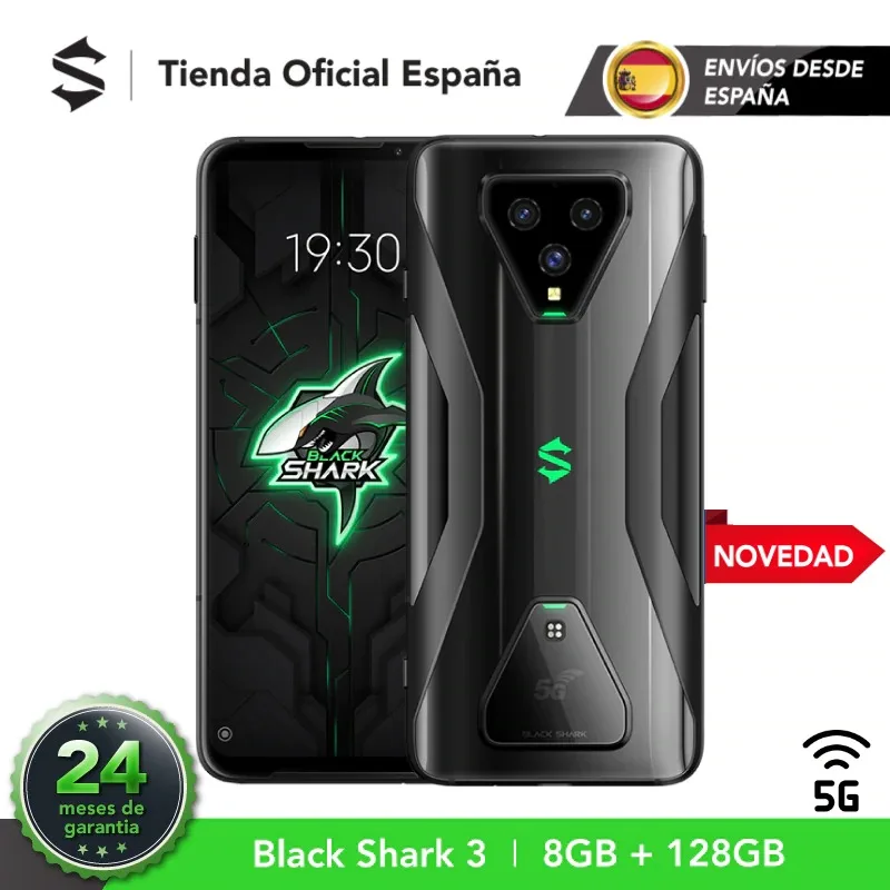 EU Version Xiaomi Black Shark 3 8G 128G (24 months official warranty) LATEST ARRIVAL! EU Version Xiaomi Black Shark 3 8G 128G (24 months official warranty) LATEST ARRIVAL!
