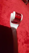 Aguja de rodillo cutáneo para el cuidado de la piel, herramienta para el cuidado de la piel, 540mm/0,2mm/0,25mm, titanio, 0,3