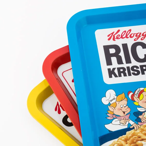 Винтажный металлический поднос Kellogg