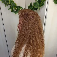 Ídolo de moda suelta el pelo de la onda profunda mechones extensiones de cabello Ombre mechones 28-32 pulgadas 120g Super largo pelo sintético del pelo rizado del pelo de la onda