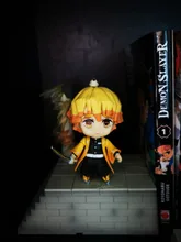 Cazadora de Zenitsu Agatsuma 1334 Kamado Tanjirou 1193 Nezuko 1194 PVC figura de acción de juguete de modelos coleccionables