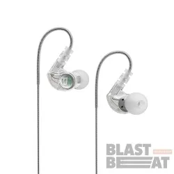 

Мониторные наушники MEE Audio M6 Sports Прозрачные 2018 (M6-CL) Второе поколение динамических наушников "вкладышей" M6 ..