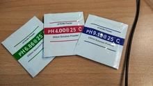 Solución de calibración para medidor de PH, 1/2/3 Uds., 4,01, 6,86, 9,18, punto de calibración, tampón de PH, medida de polvo, medidor de prueba de PH