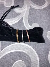 SHOUMAN-Anillo de boda de acero y titanio para mujer, sortija Simple, 2mm/4mm/6mm de ancho, abalorio de oro rosa, 2020