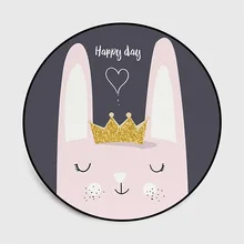 Современный мультяшный ковер животные кошка кролик коврики для гостиной Детская игровая площадка Нескользящие мягкие коврики милые Tapetes Para Sala De Esta