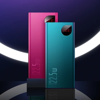 

Baseus adaman portable battery, 3A, 20000 mAh, fast charging, display