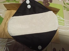 LECY ECO LIFE-bragas de bambú para higiene femenina, paño Menstrual impermeable reutilizable, 17x17cm