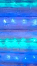 Curtain Garland Fairy-String-Light Led Net Mesh Window Christmas Wedding Party 2x2m 3x2m
