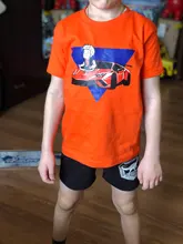 Los niños camisetas de 100% algodón Merch A4 Lamba imprimir ropa familiar Casual conjunto de niño y niña de Tops de moda