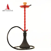 Кальян АРТ Фараон HK-271 B Красная королева, полный комплект. Высота 70 см