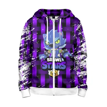

Children's sweatshirt 3D with zipper Rawl stars Leon werewolf.